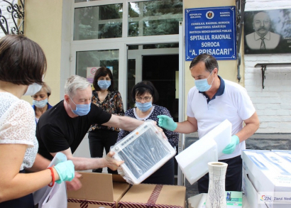 Image Le CIP France-Roumanie-Moldavie agit pour les hôpitaux de Chisinau