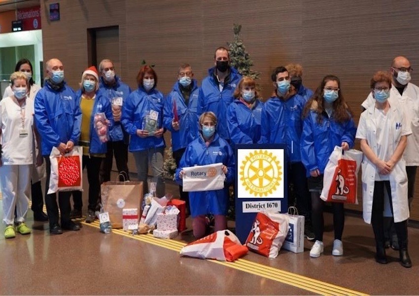 Image Des cadeaux pour des enfants hospitalisés