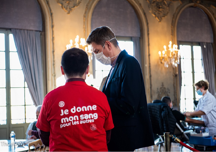 Image DON DU SANG : 100% DANS L’ESPRIT ROTARIEN