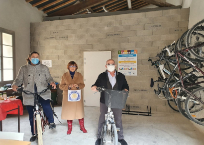 Image DES VÉLOS POUR LA RÉSIDENCE HABITAT JEUNES