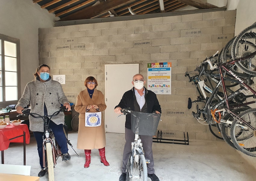 Image DES VÉLOS POUR LA RÉSIDENCE HABITAT JEUNES