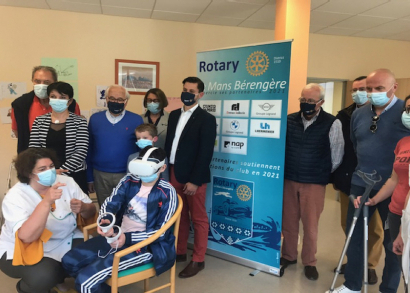 Image DU MATÉRIEL DE RÉALITE VIRTUELLE POUR DES ENFANTS MALADES