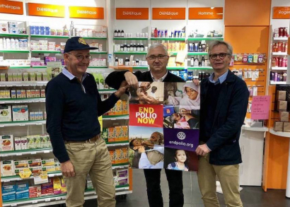Image POLIO : UN PHARMACIEN EN CAMPAGNE