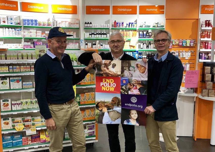 Image POLIO : UN PHARMACIEN EN CAMPAGNE