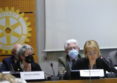 Image BÉNÉDICTE BELPOIS, PRIX LITTÉRAIRE DES ROTARY CLUBS DE LANGUE FRANÇAISE
