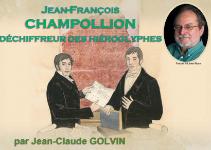 Image Jean-François Champollion, par Jean-Claude Golvin