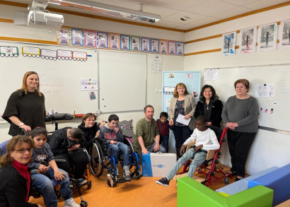 Image UNE TABLETTE OCULAIRE POUR DES ENFANTS HANDICAPÉS