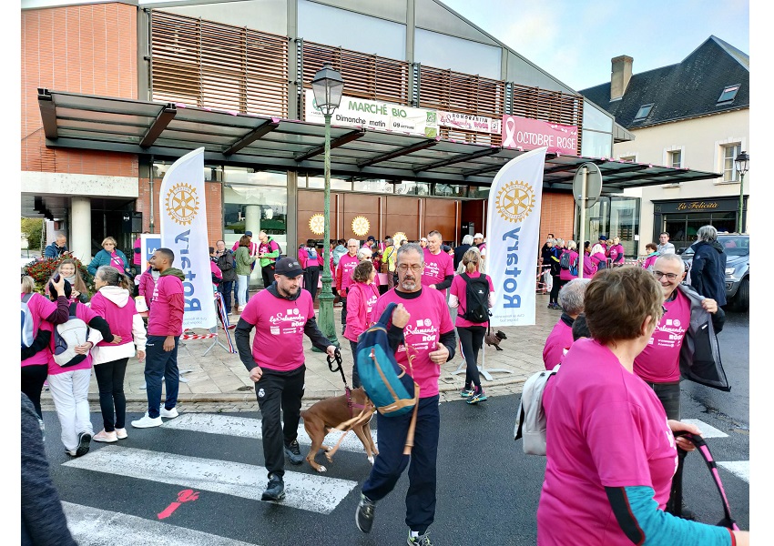 Image OCTOBRE ROSE : DES ROTARIENS ET ROTARIENNES CONCERNÉS