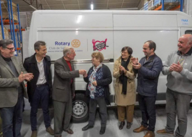 Un camion frigorifique pour les Restos du Coeur