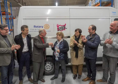 Image Un camion frigorifique pour les Restos du Coeur