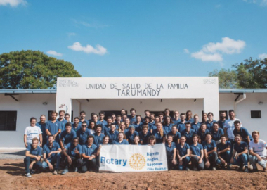 Un centre de soins construit au Paraguay
