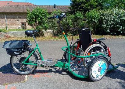 Image UN VÉLO ADAPTÉ À TOUTE PROMENADE