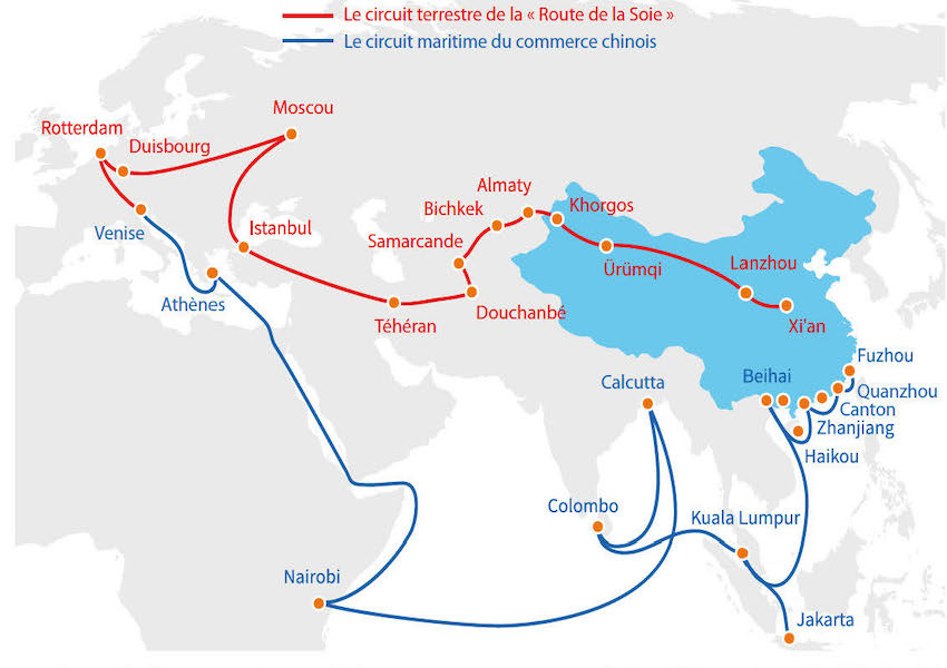 Image Les nouvelles routes de la soie ou l'ambition chinoise