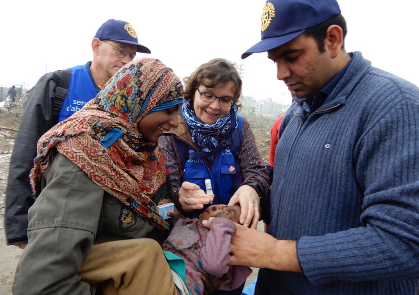 Image Contre la polio au Paksitan