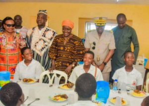 Image Une nouvelle cantine au lycée de Boundiali (Côte d'Ivoire)