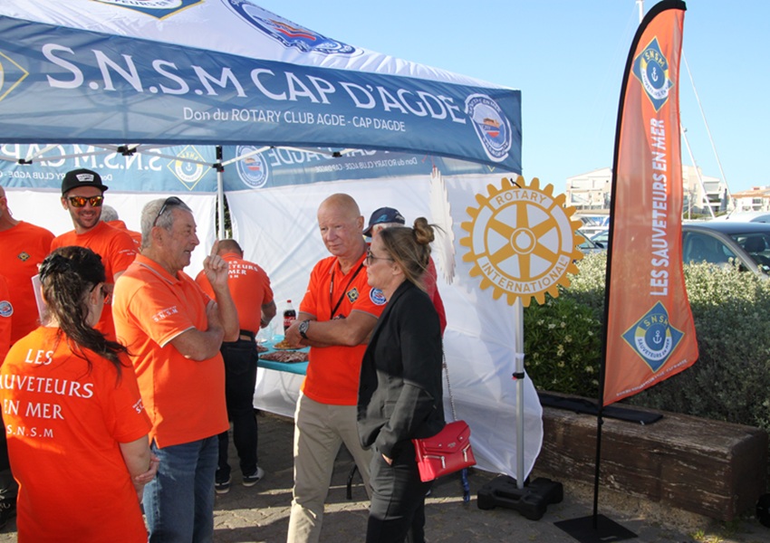 Image LES SAUVETEURS EN MER SOUTENUS DANS LEUR COMMUNICATION
