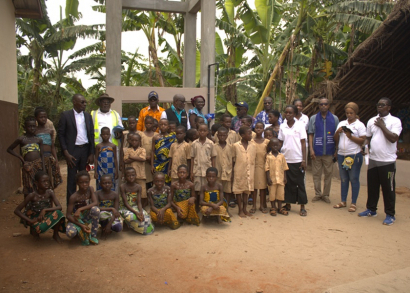 Image UN POINT D’EAU INAUGURÉ AU BÉNIN