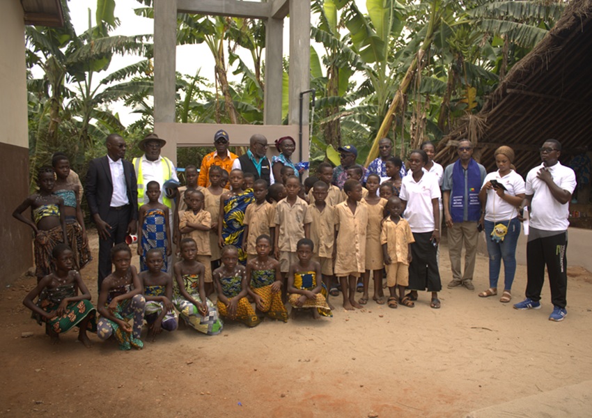 Image UN POINT D’EAU INAUGURÉ AU BÉNIN