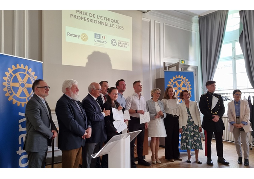 Image PRIX DE L’ÉTHIQUE PROFESSIONNELLE DU ROTARY