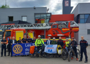 Image UN DÉFI EN VTT POUR LES PUPILLES DES POMPIERS
