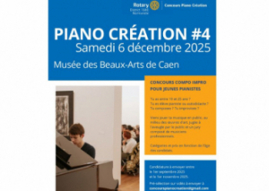 Image CONCOURS PIANO CREATION A CAEN