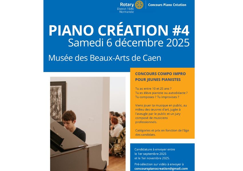 Image CONCOURS PIANO CREATION A CAEN