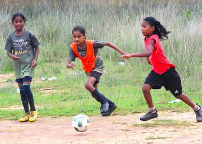 Image LE FOOTBALL FACILITE L’ÉMANCIPATION DE JEUNES INDIENNES
