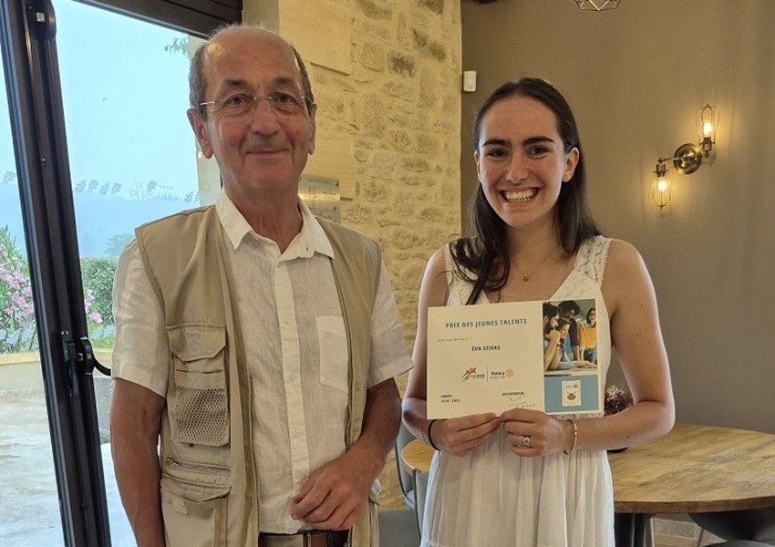 Image LE TALENT DE LA JEUNESSE ENCOURAGÉ