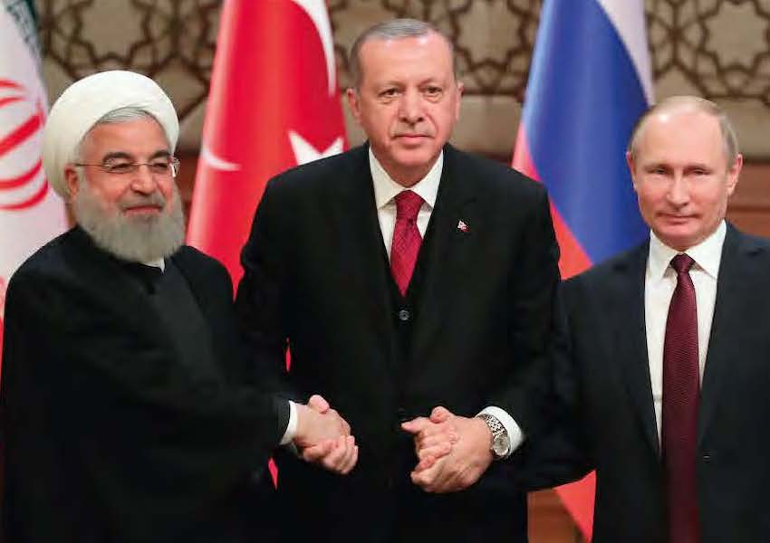 Image DIPLOMATIE MONDIALE: PAS DE RETRAITE POUR LA RUSSIE