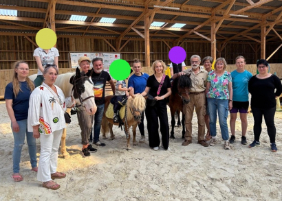 Image L’ÉQUITHÉRAPIE APPORTE DES BIENFAITS