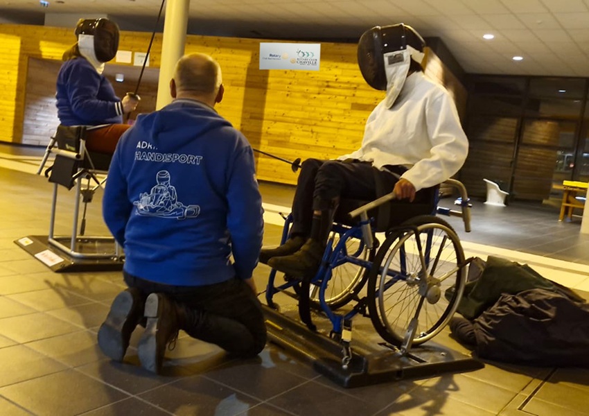 Image L’ESCRIME POUR TOUS