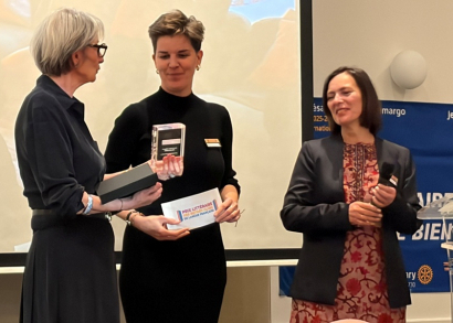 Image CÉLINE BAGAULT, PRIX LITTÉRAIRE DES ROTARY CLUBS DE LANGUE FRANÇAISE