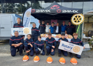 Image DES POMMES POUR SOUTENIR DES POMPIERS