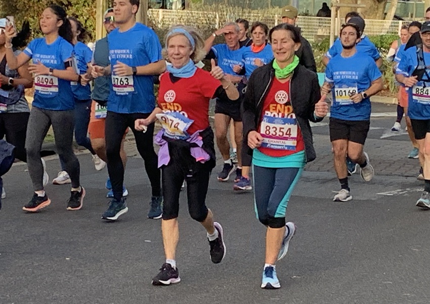 Image DES FOULÉES CONTRE LA POLIO