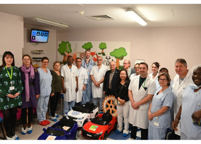Image REDONNER LE SOURIRE AUX ENFANTS HOSPITALISÉS