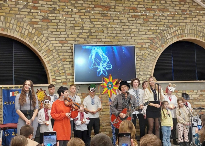 Image LE CLUB FRANCOPHONE DE KIEV AGIT POUR LES VICTIMES DE GUERRE