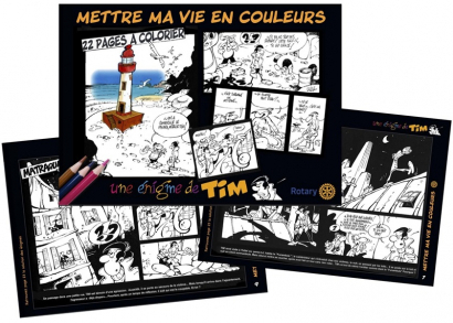 Image UN ALBUM DE COLORIAGE CRÉÉ POUR DES ENFANTS HOSPITALISÉS