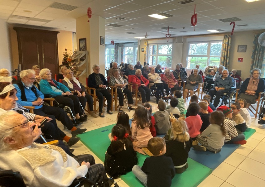 Image RENCONTRE INTERGÉNÉRATIONNELLE