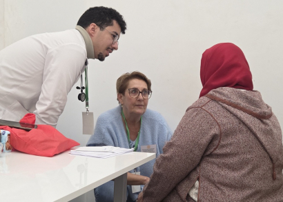 Image DES SOINS POUR LES SINISTRÉS DE SAFI (MAROC)