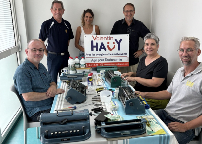 Image LA MAINTENANCE DE MACHINES BRAILLE