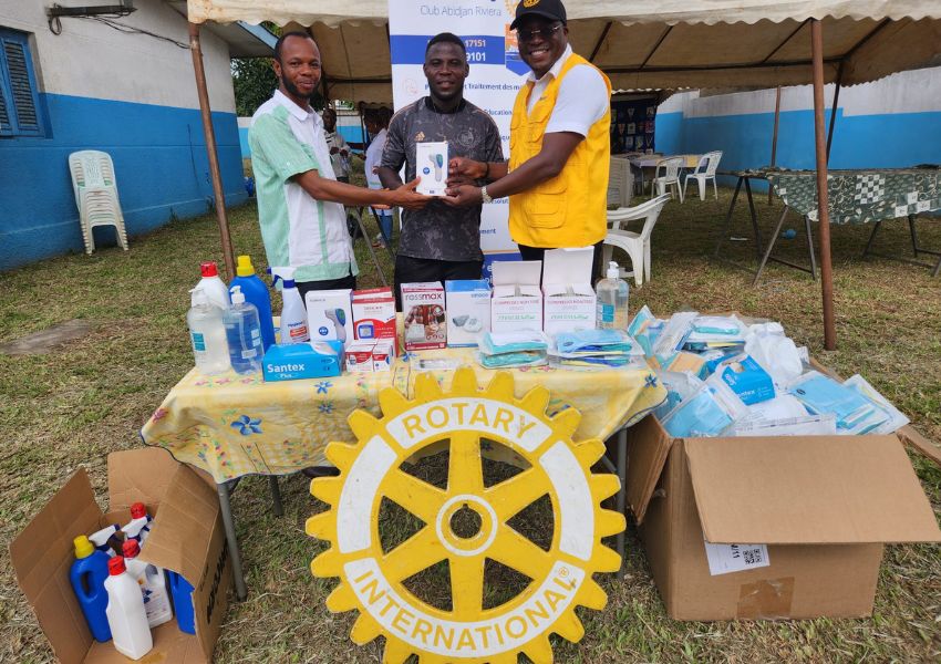 Image Le Rotary Club Abidjan Riviera au cœur de l’accès aux soins
