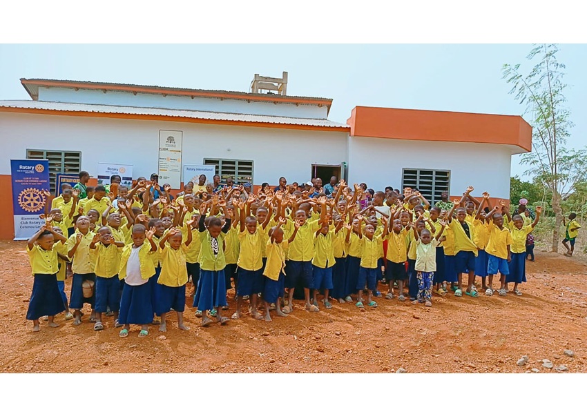 Image UNE CANTINE SCOLAIRE INAUGURÉE AU BÉNIN
