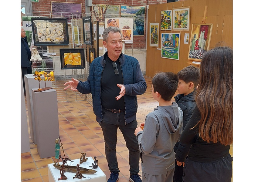 Image UN SALON D’ART VALORISE DES CRÉATEURS