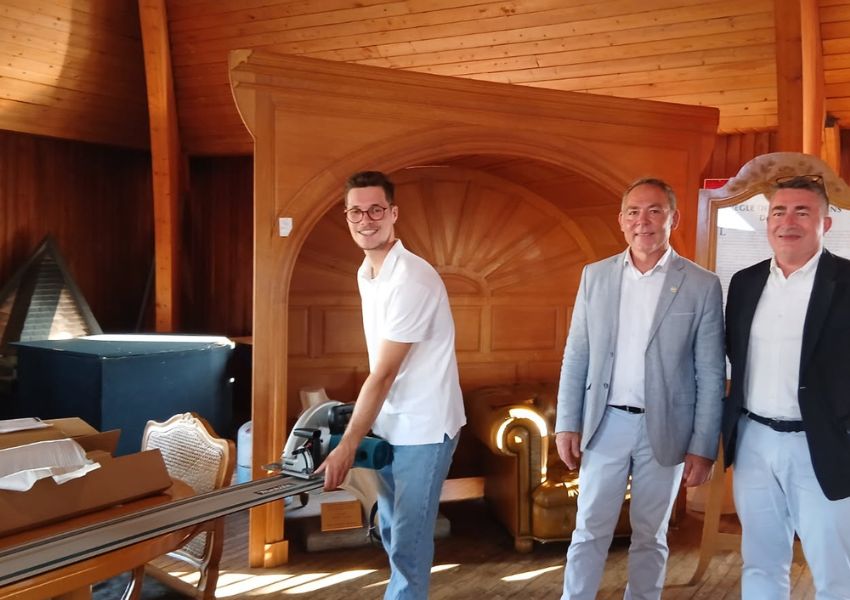 Image L’excellence d’un apprenti charpentier récompensée à Reims