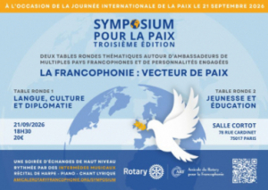 Image SYMPOSIUM POUR LA PAIX À TRAVERS LA FRANCOPHONIE