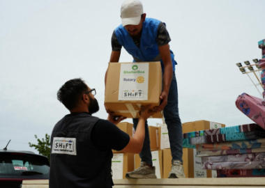 SHELTERBOX INTERVIENT EN FAVEUR DES RÉFUGIÉS DU LIBAN