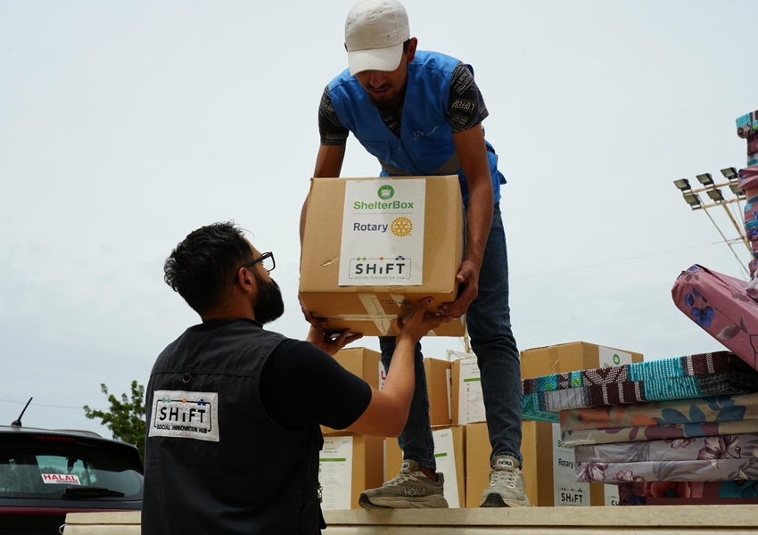 Image SHELTERBOX INTERVIENT EN FAVEUR DES RÉFUGIÉS DU LIBAN