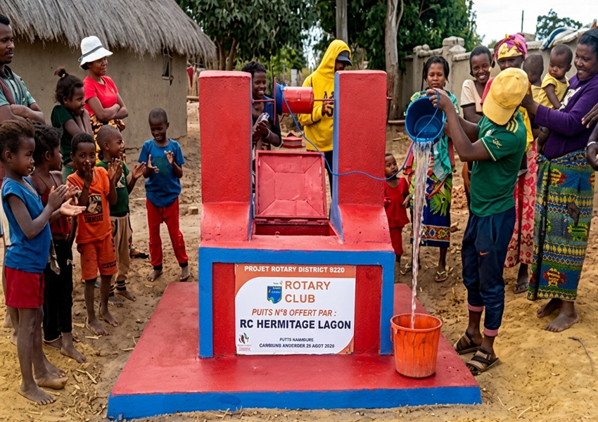 Image DES PUITS TRANSFORMENT LE QUOTIDIEN DE 10 000 MALGACHES