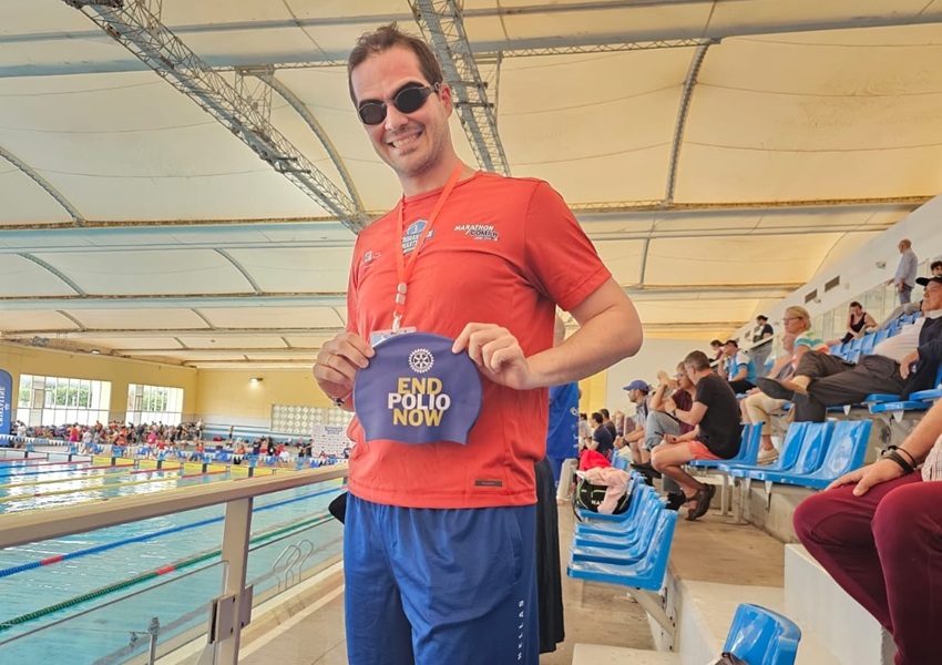 Image QUAND UN CHAMPION PORTE L'ESPOIR D'UN MONDE SANS POLIO