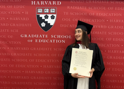 Image SOFIA, ANCIENNE STUDENT DEVENUE BOURSIÈRE À HARVARD